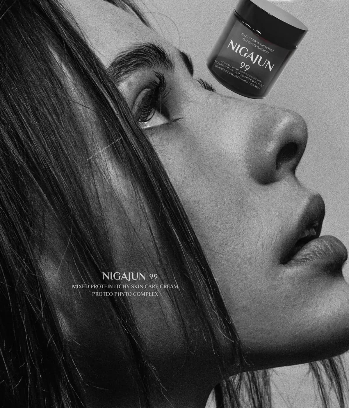 NIGAJUN 99 product cream editorial