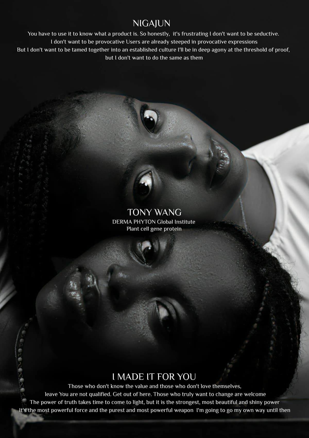 Two people representing identity, purpose, and the question of WHY